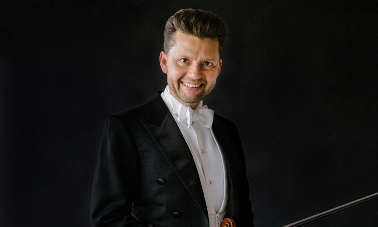 Gethyn Jones with Julian Rachlin and Sarah McElravy